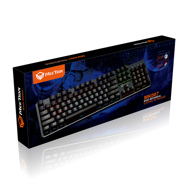Meetion MT-MK007 RGB Mechanical Blue Switch Gaming Keyboard