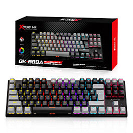 Xtrike Me GK-989 B TKL Rainbow Backlight Mechanical Gaming Keyboard