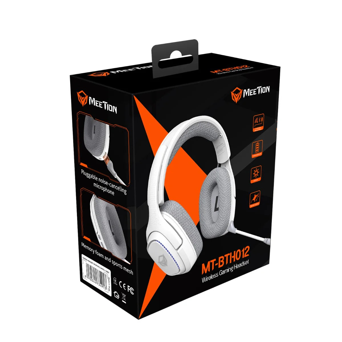 Meetion BTH012 Three-Mode 2.4G Wireless Bluetooth & Wired Gaming Headset