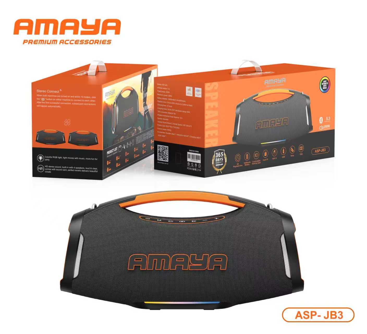Amaya Bluetooth Speaker  ASP-JB3